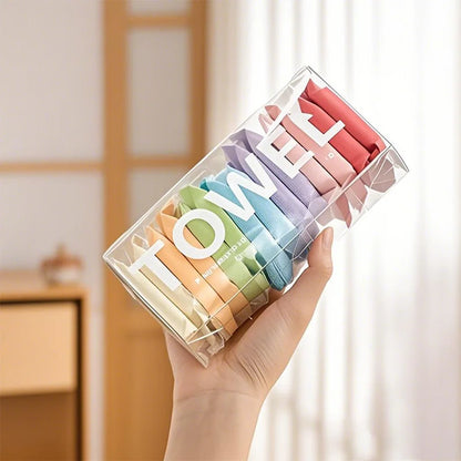 Travel-Essential: Compressed Cotton Disposable Face Towels (Soft & Hygienic)