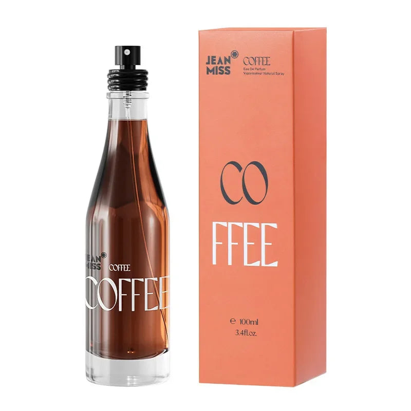 Black Coffee Bottle Perfume Spray,Sandalwood/Patchouli/Cardamom Fragrance,Alluring Woman Scent,Long Lasting Eau De Toilette