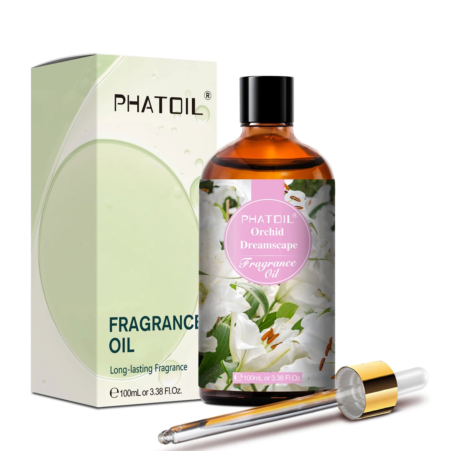 PHATOIL Almond & Vanilla Fragrance Oil – Diffuser Aromatherapy (100ml)