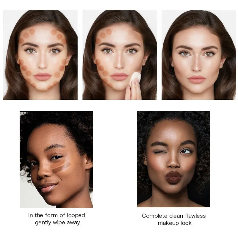 Surnelia Perfection: Long-Lasting Liquid Foundation & Concealer
