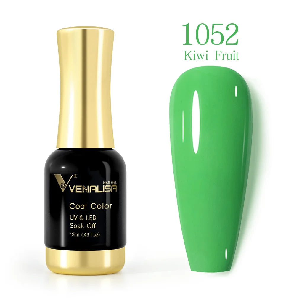 VENALISA Gel Nail Polish Set – 120 Colors UV/LED Soak Off 12ml