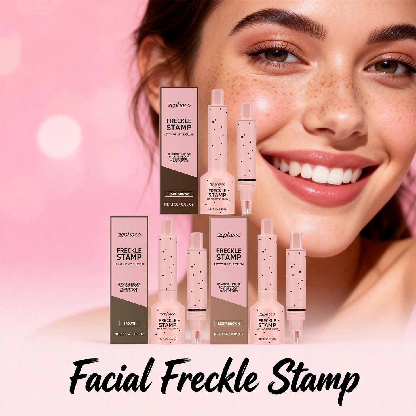 Surnelia Natural Look: Waterproof Freckle Stamp Pencil