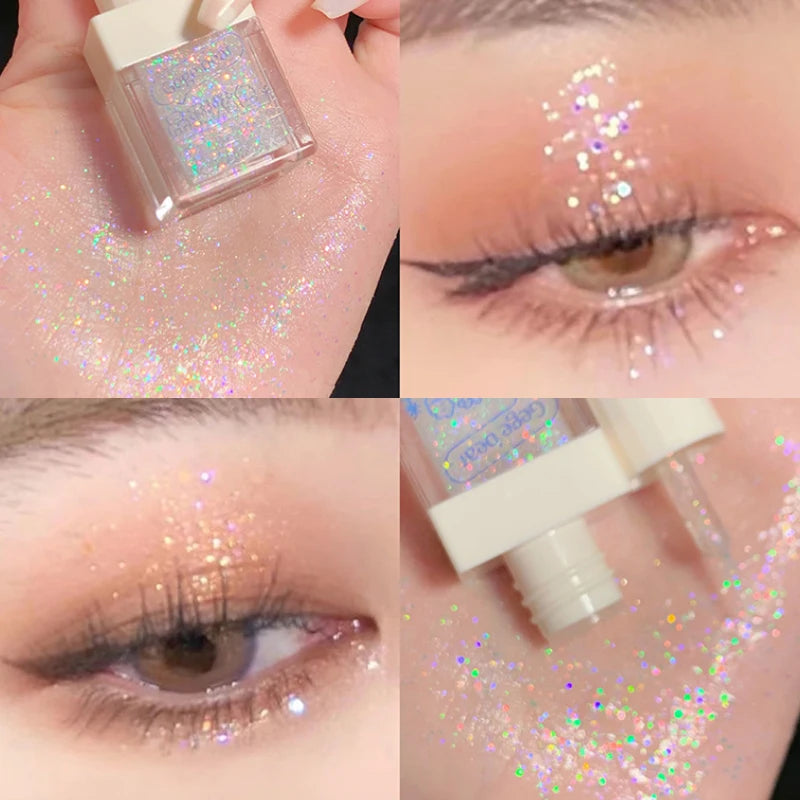 Liquid Glitter Eyeshadow – Shimmer Eye Highlighter