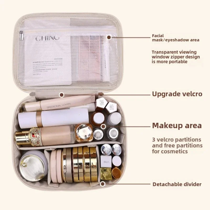 Women Cosmetic Bag – Large Capacity Travel Organizer
