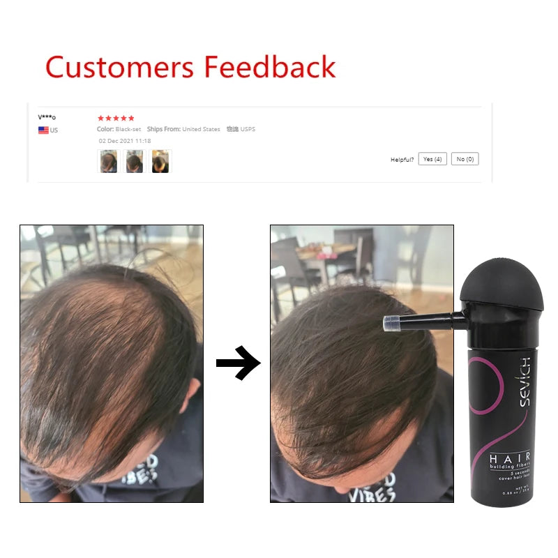 Keratin Hair Building & Regrowth System