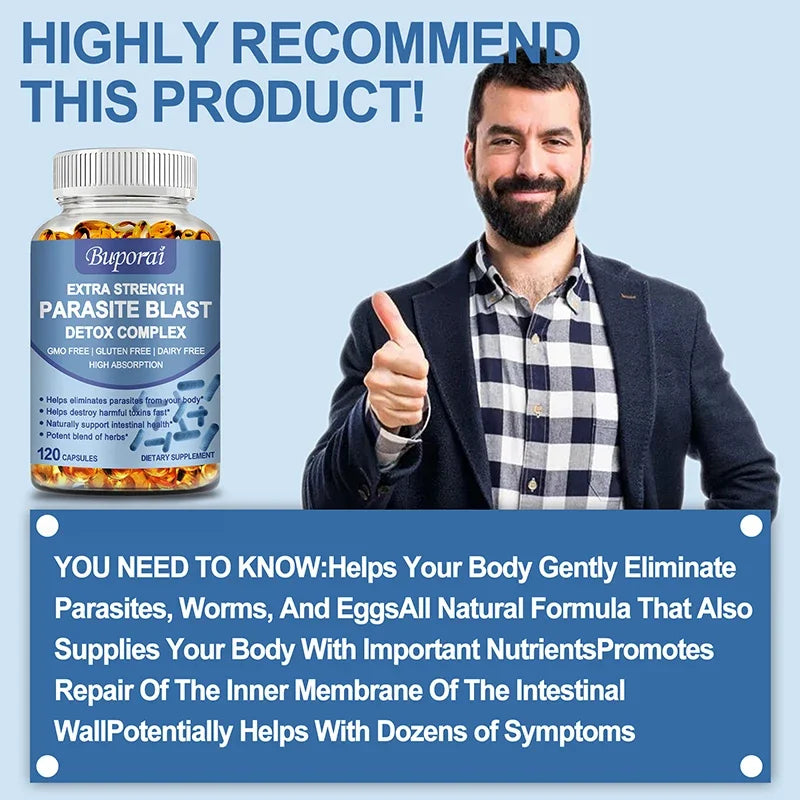 DetoxPro: Parasite Cleanse & Digestive Support Complex