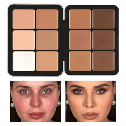 Pro-Finish: 12-Color Cream Concealer & Contouring Palette