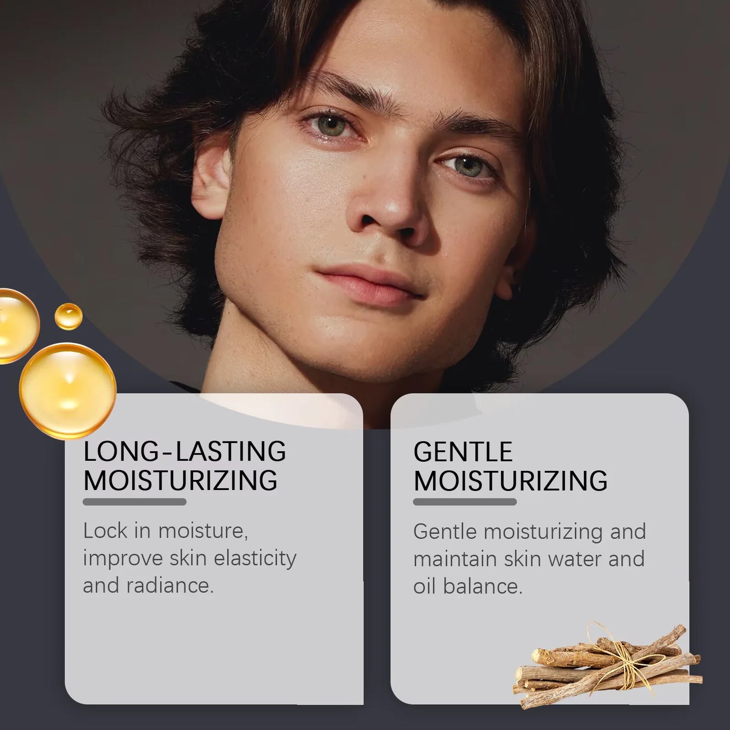 HydraSmooth: Hyaluronic Aftershave & Beard Care Lotion