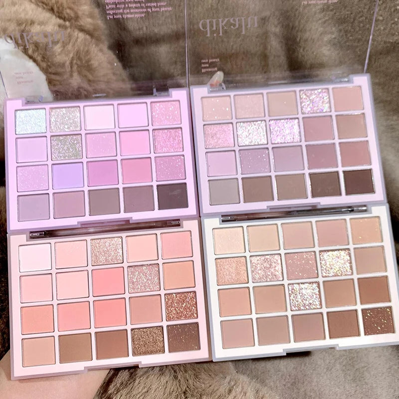 Surnelia Soft-Tone: 20-Color Low Saturation Eyeshadow Palette