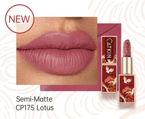 CATKIN Hydrating Matte Lipstick – Creamy, Long-Lasting Satin Finish