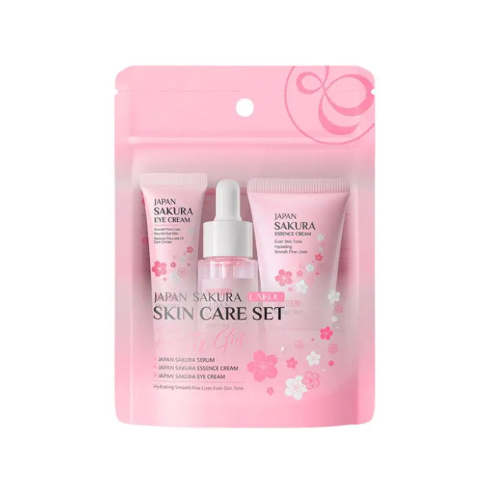 Sakura 3-Piece Skin Care Gift Set