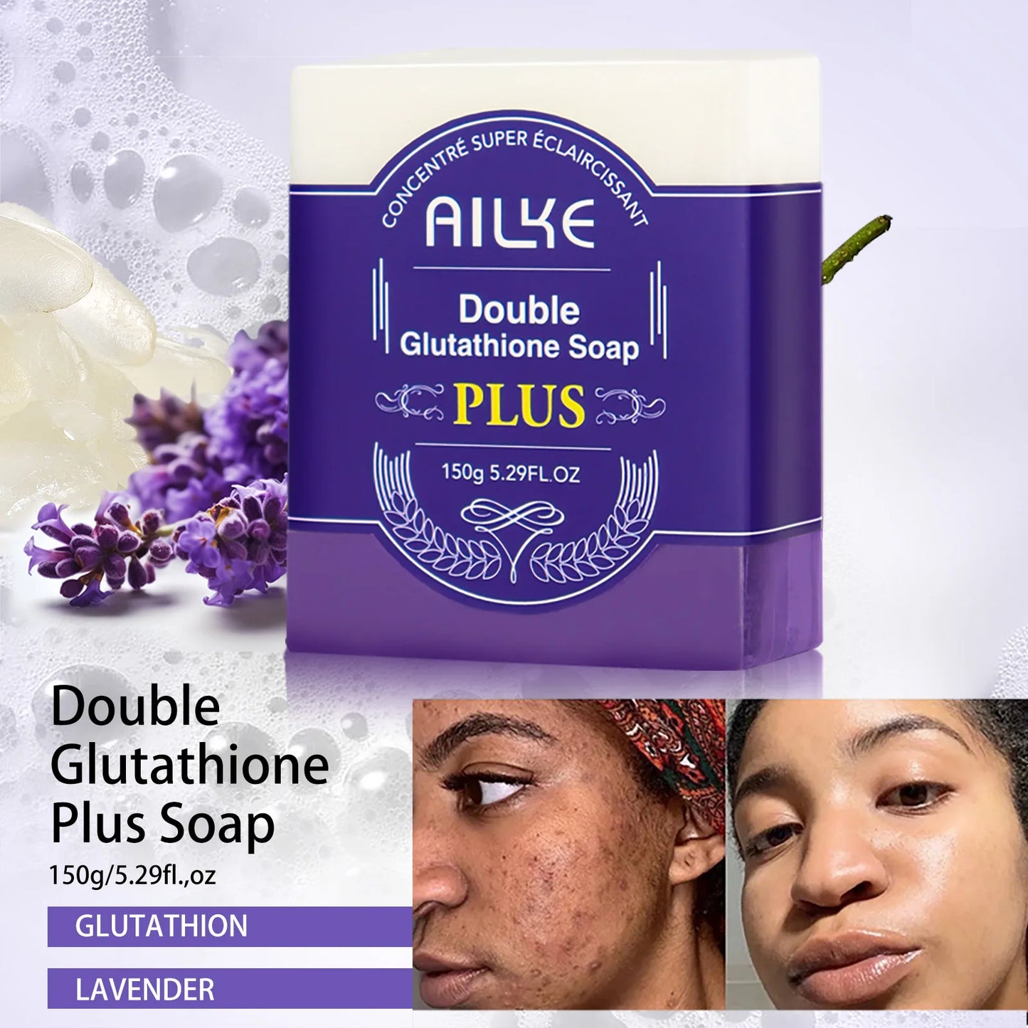 AILKE Glutathione Body Lotion – Moisturizing & Skin Tone Care