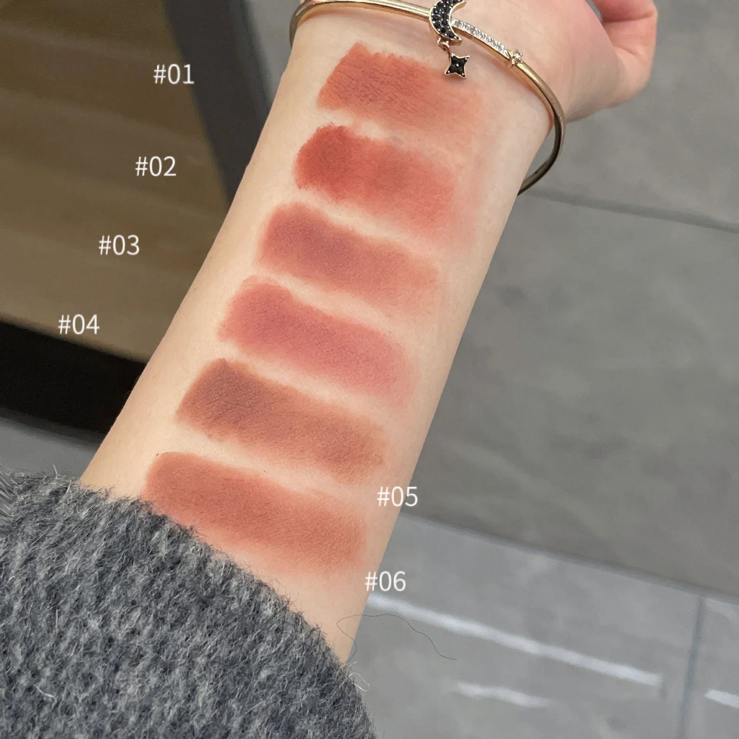 Cute Bear Lip Mud Keychain – Matte Velvet Lip Tint