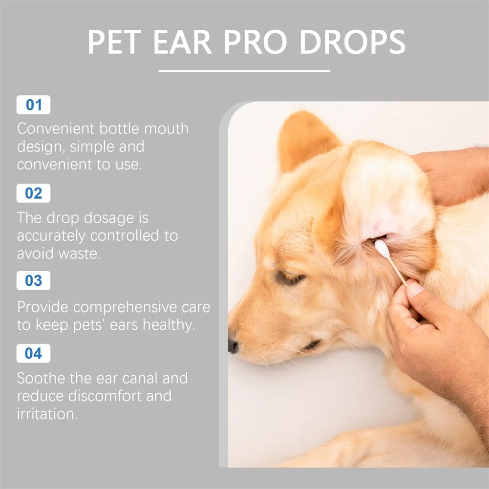 EarRelief: Professional Ear Cleansing Drops for Pets