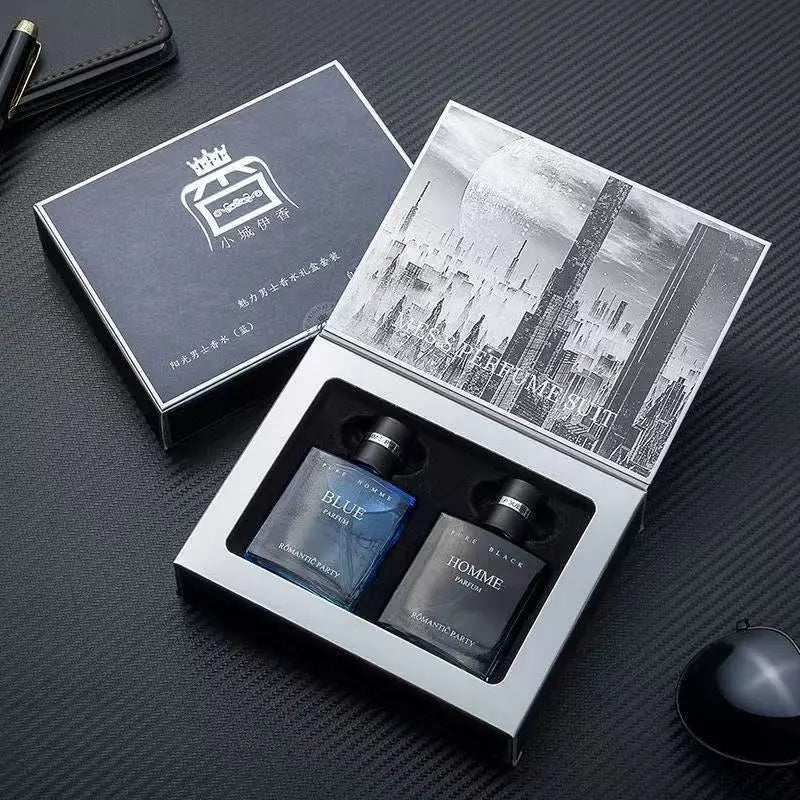 Brand Men Cologne Perfume Suit Spray Flirting Pheromone Long Lasting Woody Light Fragrance Dating Gift Gentleman