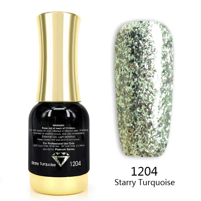 VENALISA Gel Nail Polish Set – 120 Colors UV/LED Soak Off 12ml