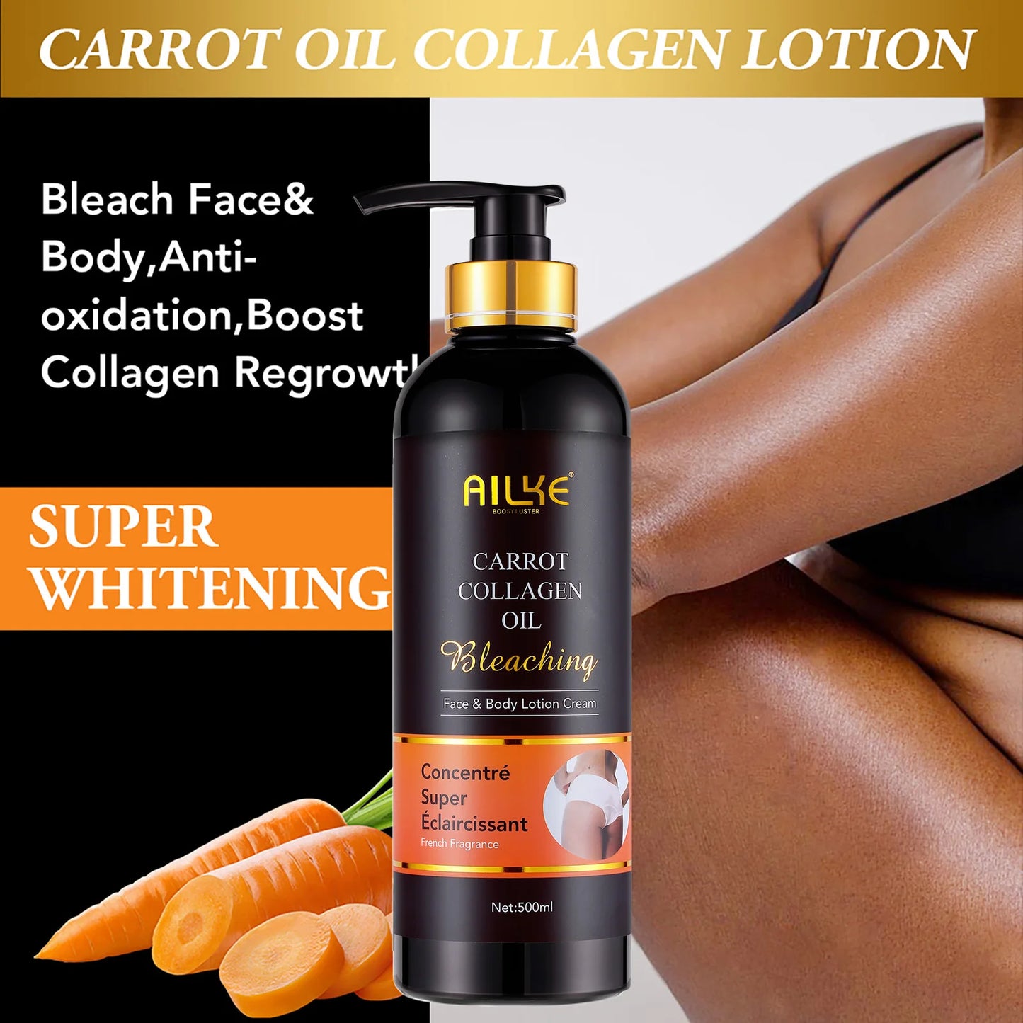 AILKE Collagen Brightening Serum – Hydrating & Even Skin Tone Care