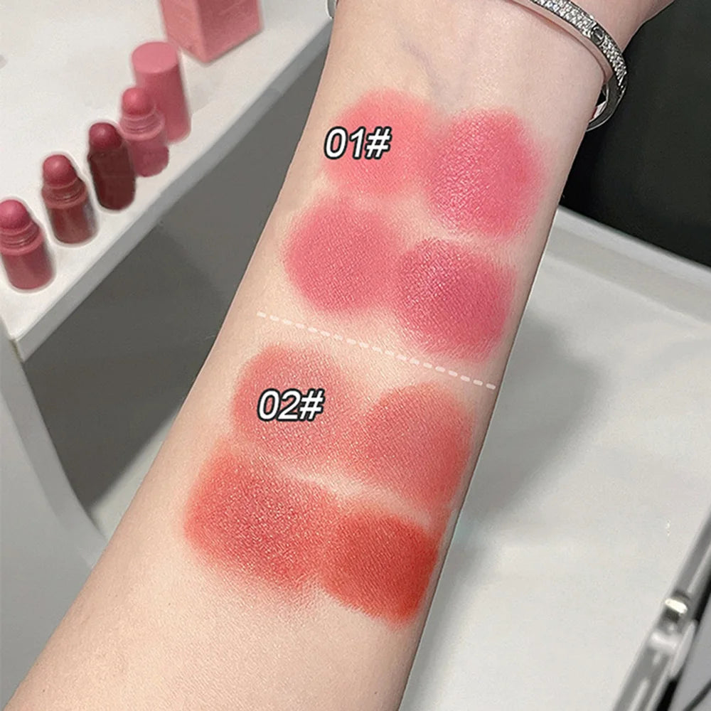 Gege Bear 4-in-1 Velvet Matte Lip Crayon – Waterproof, Long Lasting