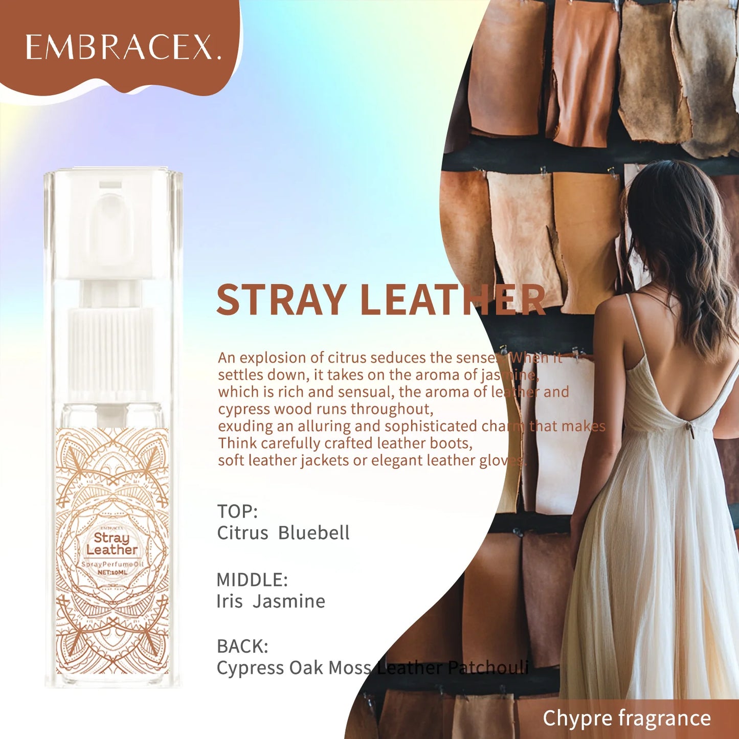 Women’s Perfume Spray Set – Essential Oil Fragrance (Floral Fruity Woody, Long-Lasting)