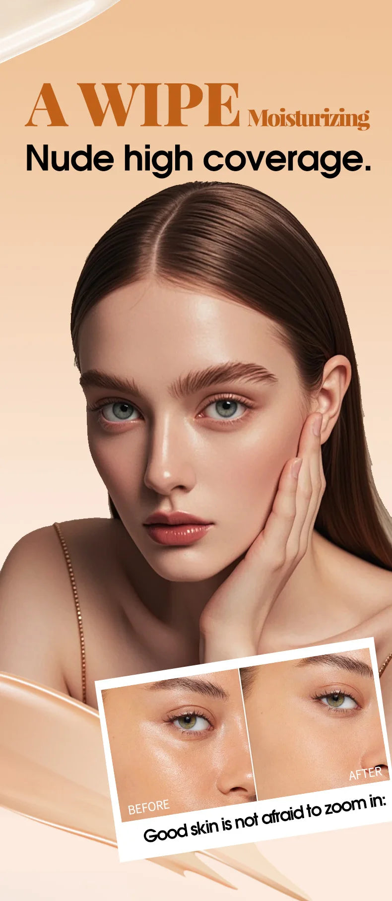 Eraser Double-Head Foundation Stick: 9-Color Coverage