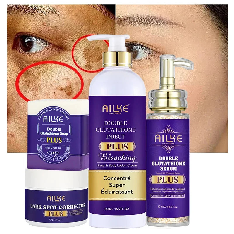 AILKE Glutathione Body Lotion – Moisturizing & Skin Tone Care