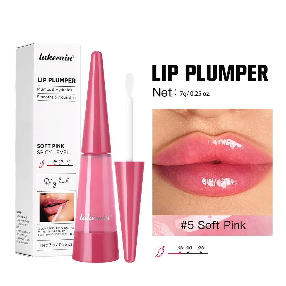 Lakerain Lip Plumper Gloss – Hydrating & Volumizing Lip Oil