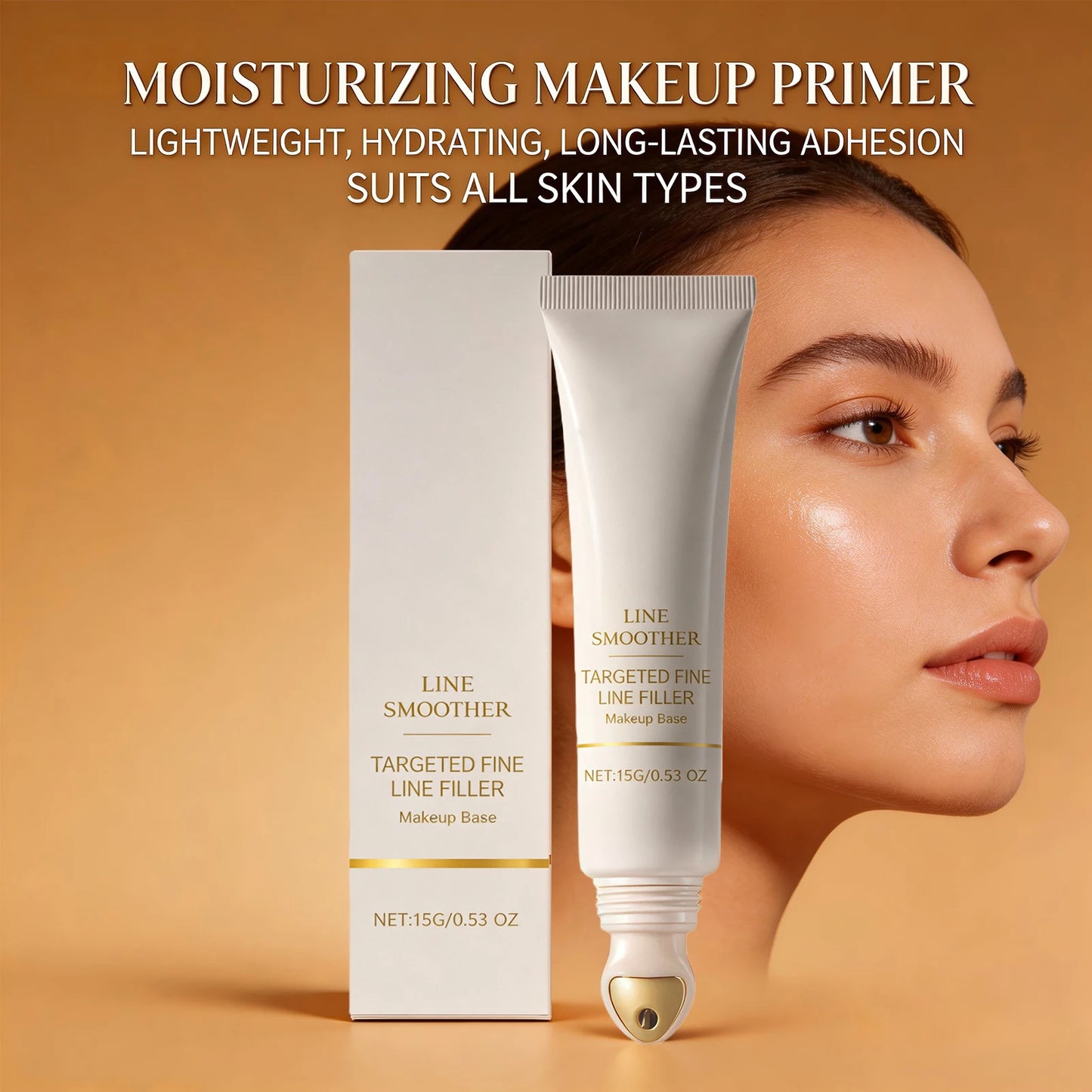 Surnelia Smooth-Finish: Hydrating & Pore-Blurring Makeup Primer