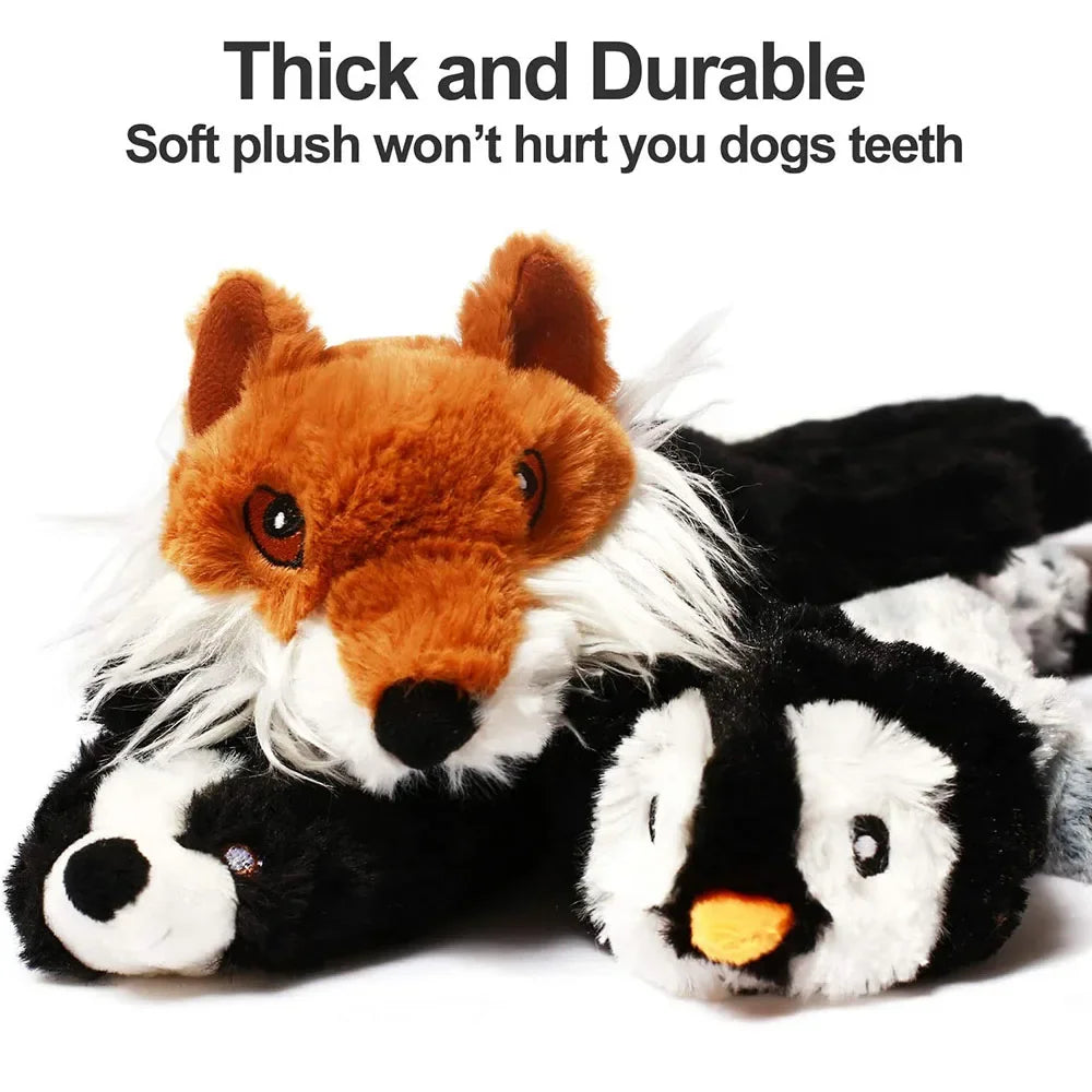 CleanFetch: 45cm Durable Stuffing-Free Squeaky Toy