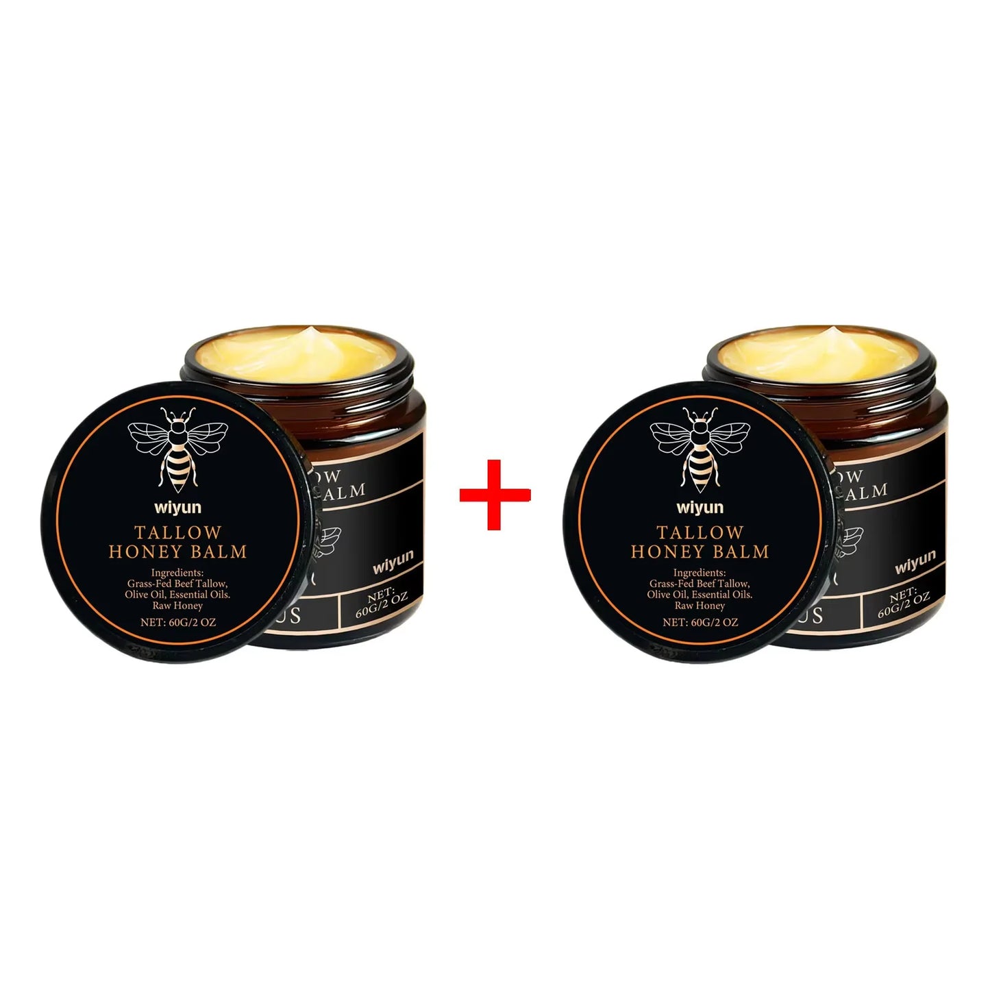 Tallow Honey Balm – Hydrating Face & Body Moisturizer