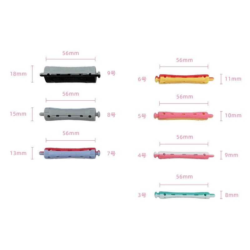 Heatless Hair Curlers – Soft Flexi Rod Curling Set