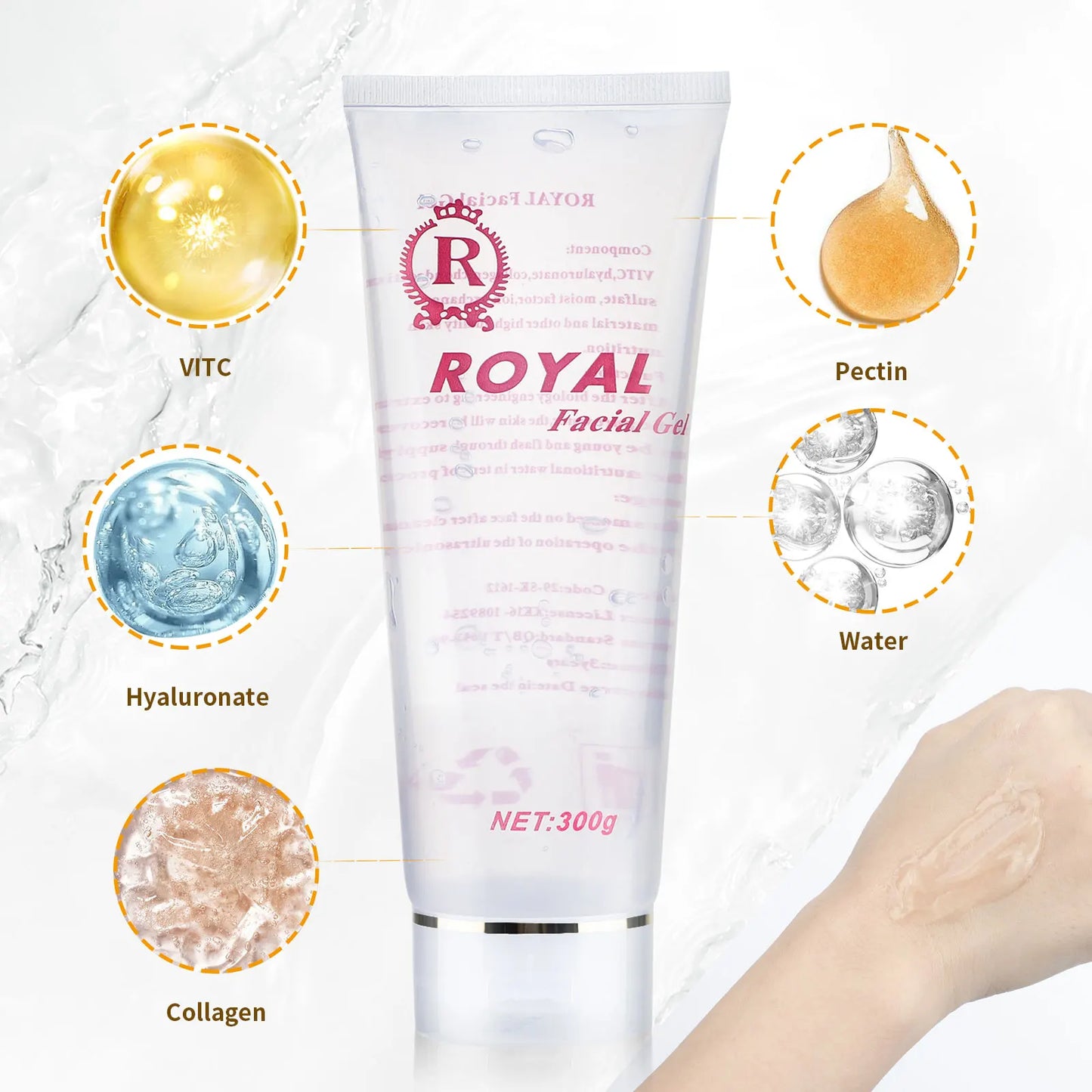Ultrasonic RF Conductive Gel – 300g for Cavitation & Body Slimming