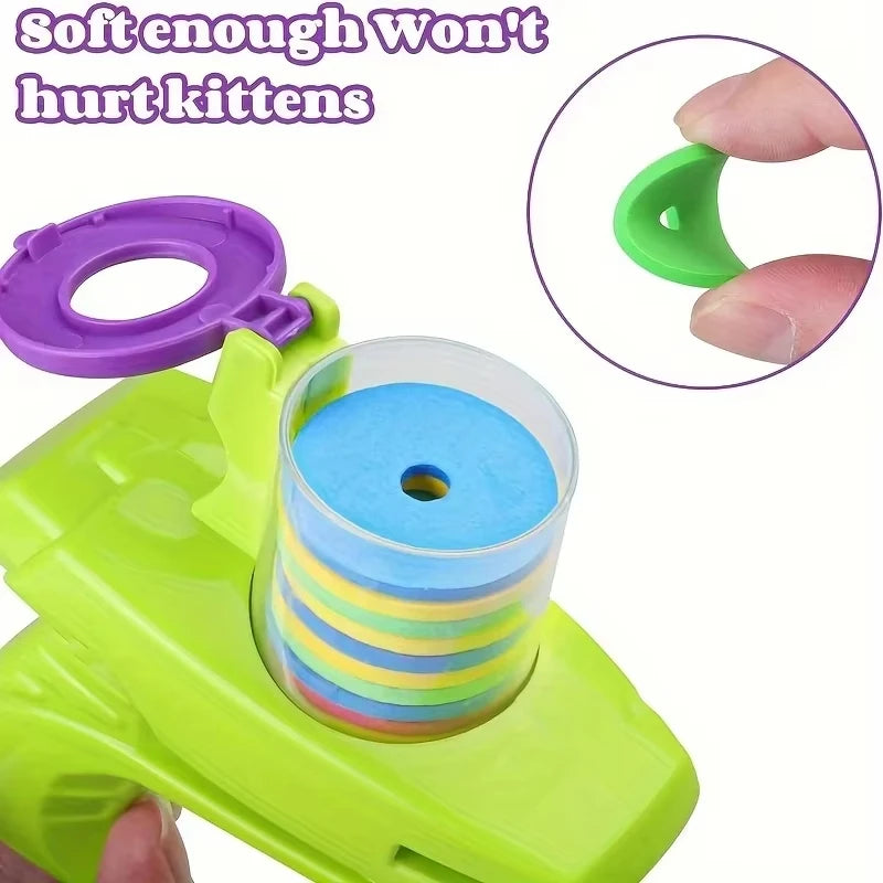 TurnipShooter: Interactive Cat & Dog Disc Launcher