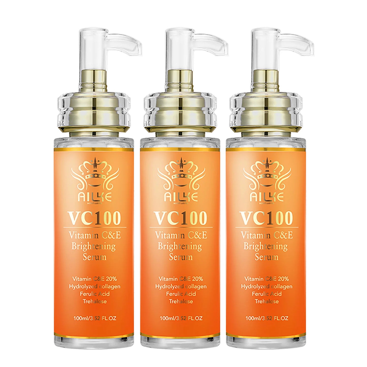 AILKE Vitamin C Skin Care Set – Collagen & Vitamin E Hydrating Care
