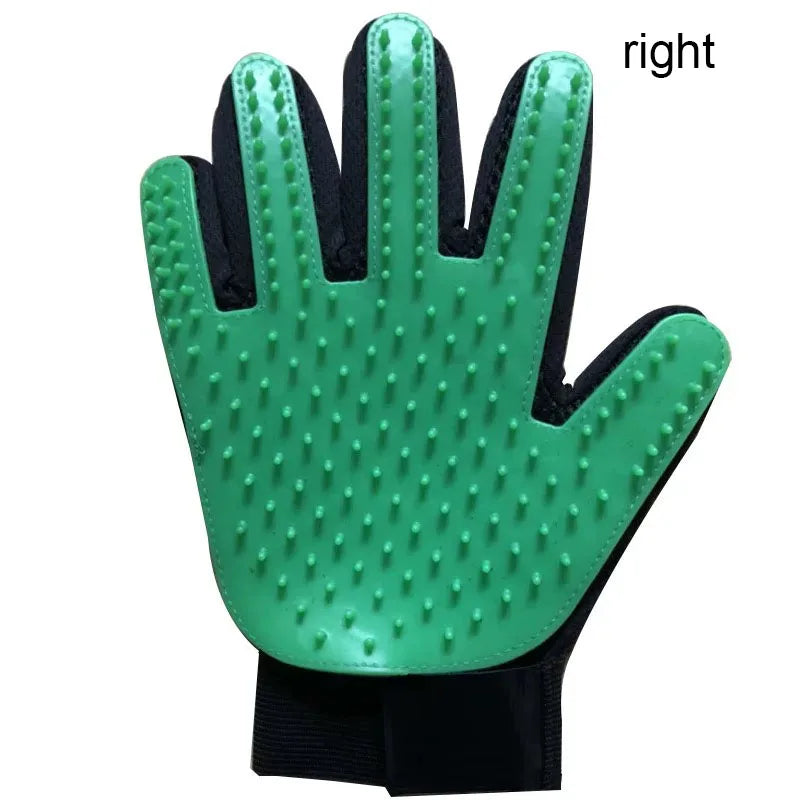 MassageGlove: Gentle Pet Grooming & Deshedding Mitt