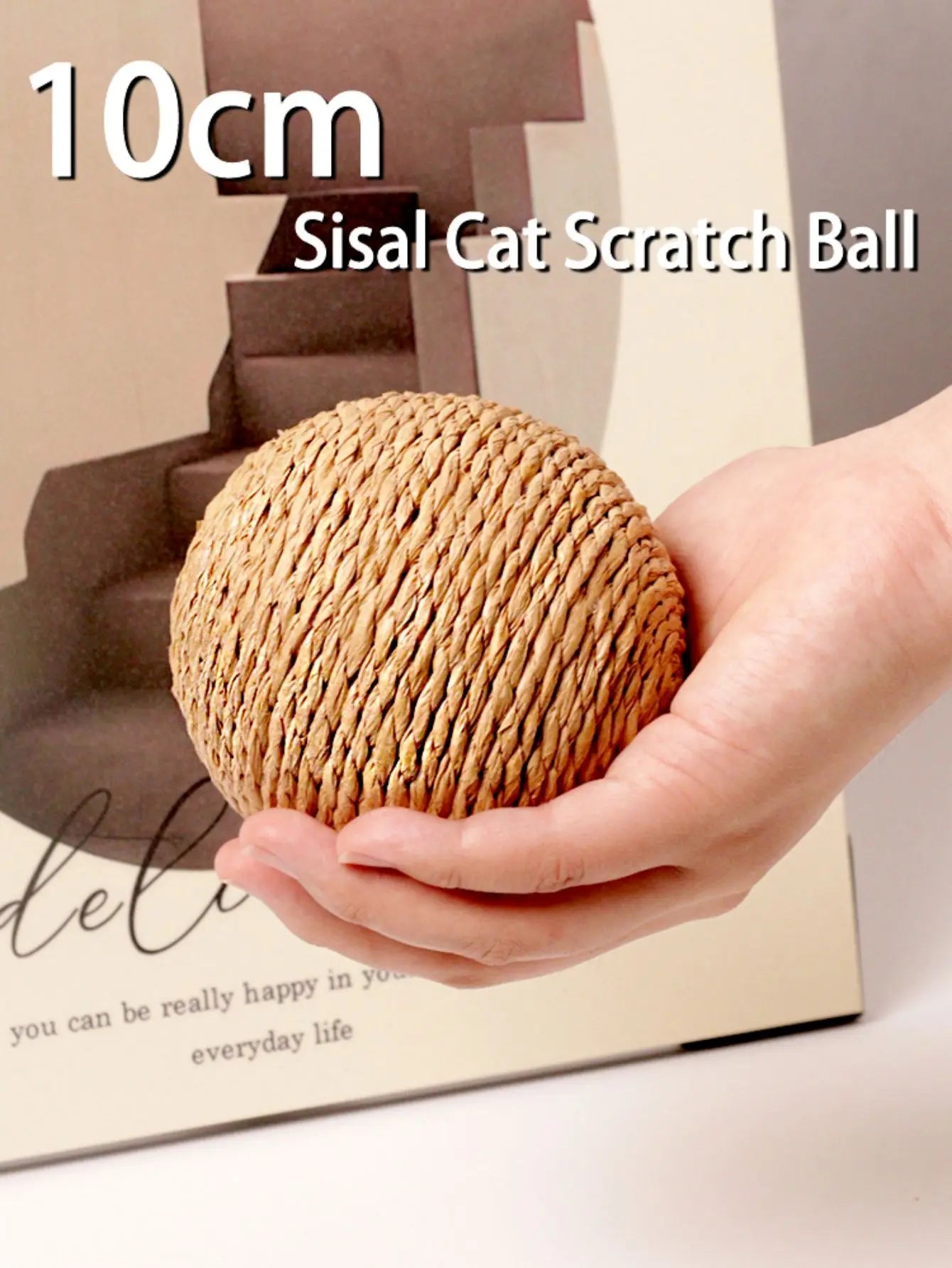 PurrfectClaw: Natural Sisal Scratch & Clean Toy