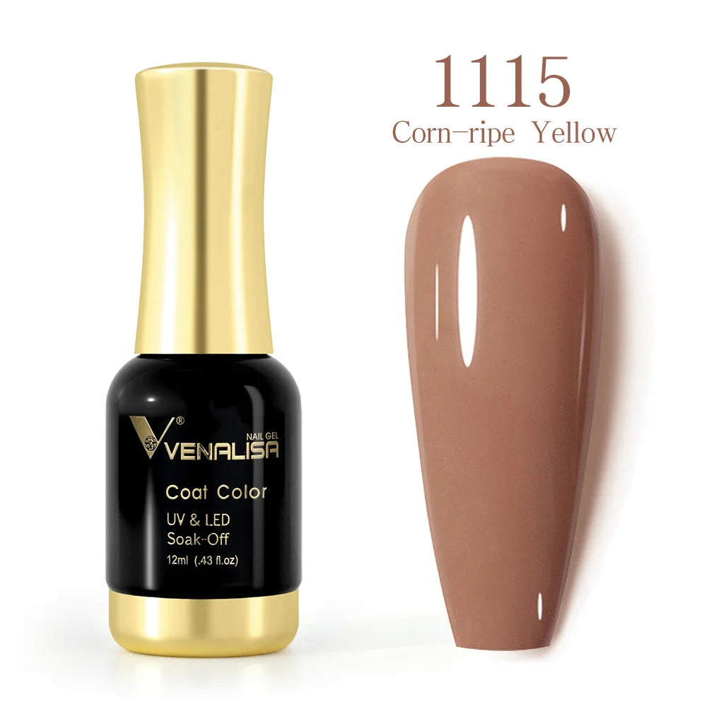VENALISA Gel Nail Polish Set – 120 Colors UV/LED Soak Off 12ml