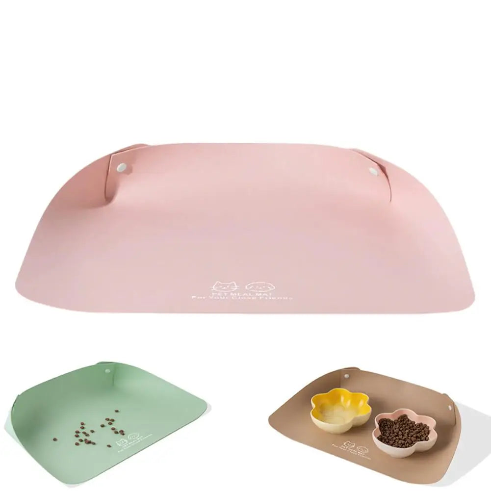 CleanFloor: Non-Slip Waterproof Pet Feeding Mat