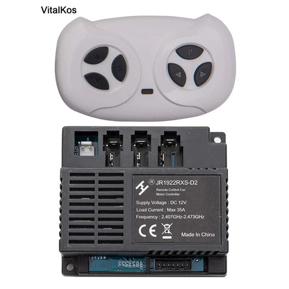 JR1630RX 12V / JR-RX-12V Remote Control and Receiver (Optional) Of Children's Electric Car Bluetooth Ride On Car Parts