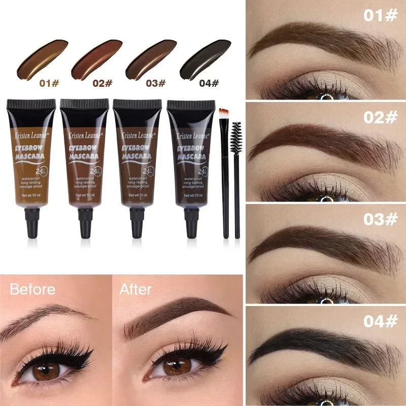 Waterproof Eyebrow Tint Gel – Long Lasting Brow Enhancer