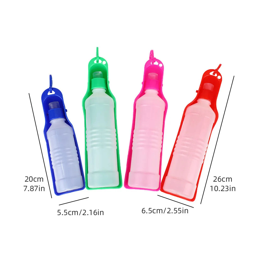AquaTrek: Portable Pet Water Bottle & Dispenser