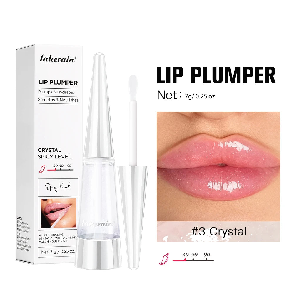 Lakerain Lip Plumper Gloss – Hydrating & Volumizing Lip Oil