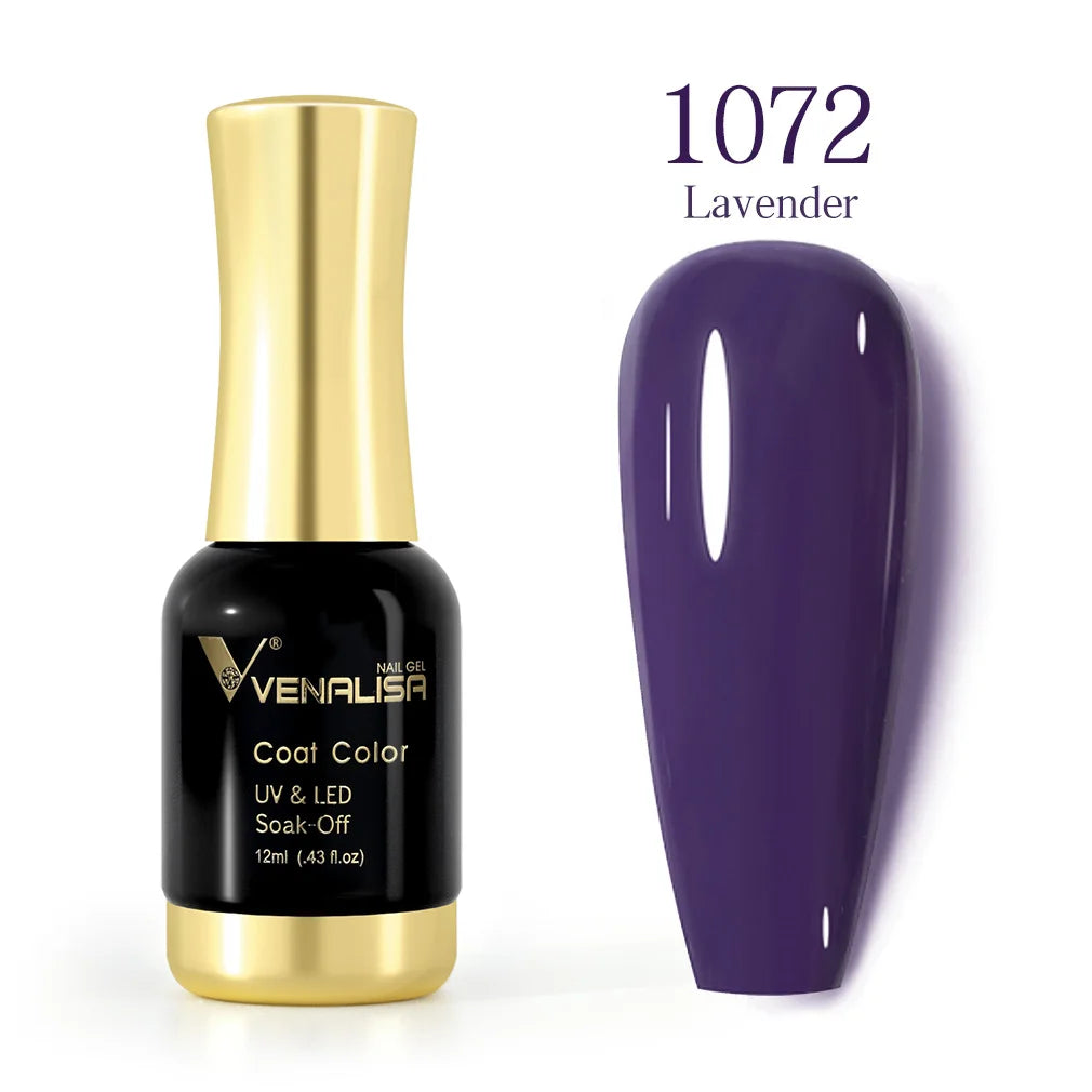 VENALISA Gel Nail Polish Set – 120 Colors UV/LED Soak Off 12ml
