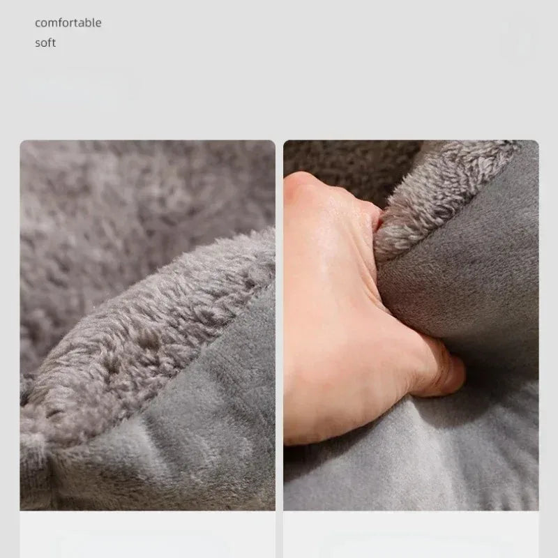 CozyCave: Warm Winter Pet Bed & House
