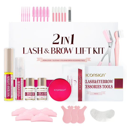 8-Week Lasting Eyelash & Brow Perm System