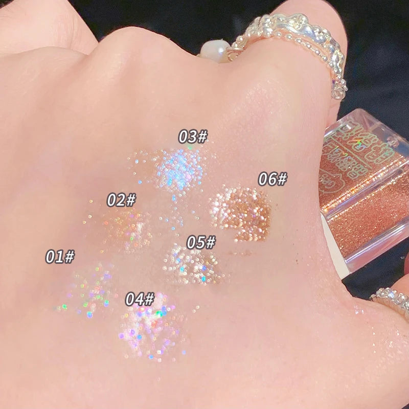 Liquid Glitter Eyeshadow – Shimmer Eye Highlighter