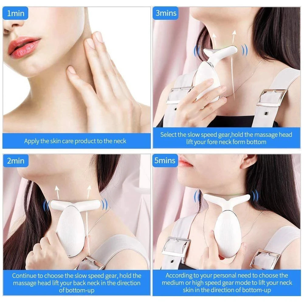 Microcurrent Facial Massager – Face & Neck Firming Device