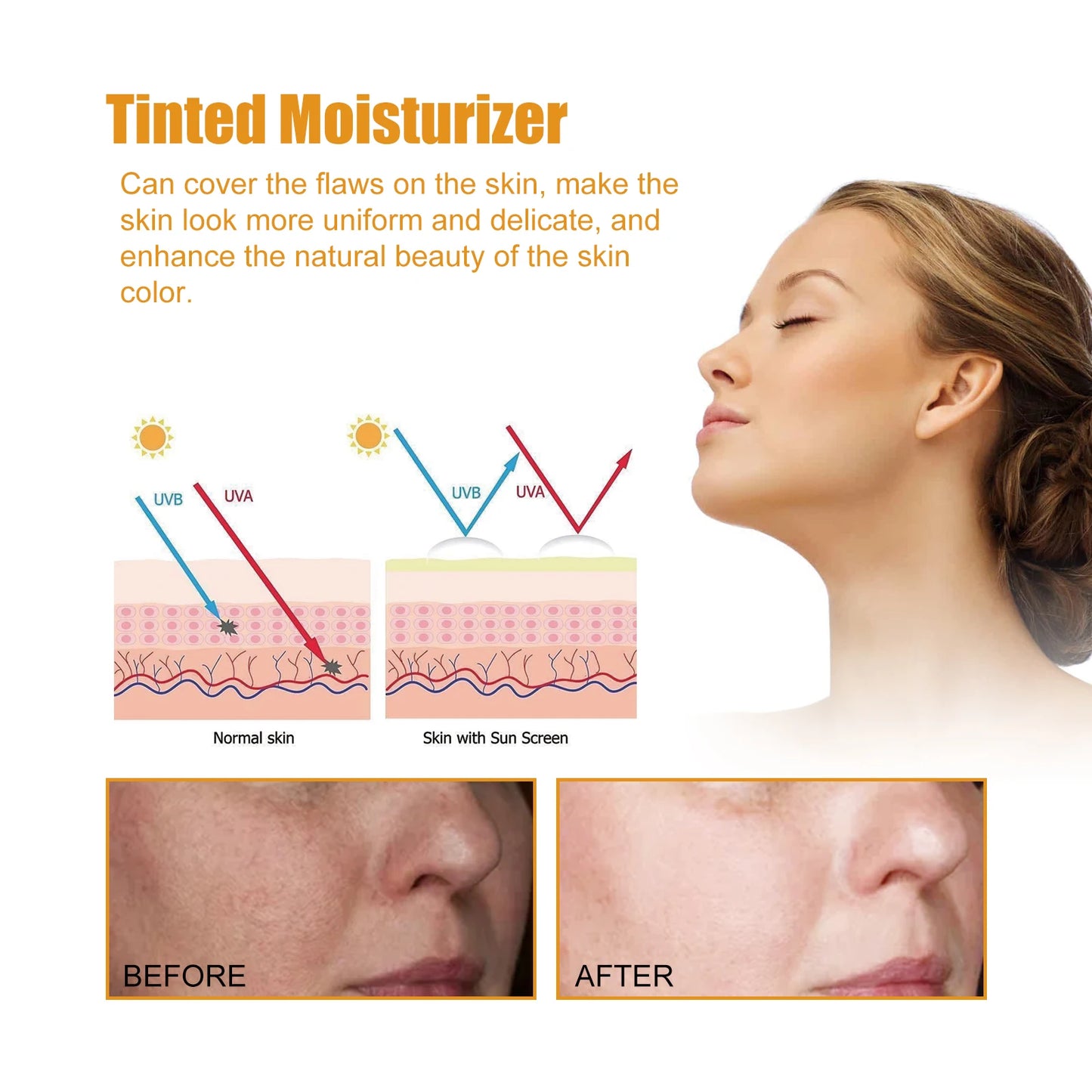 Hoygi Radiance: UV Protection & Whitening Makeup Base (SPF)