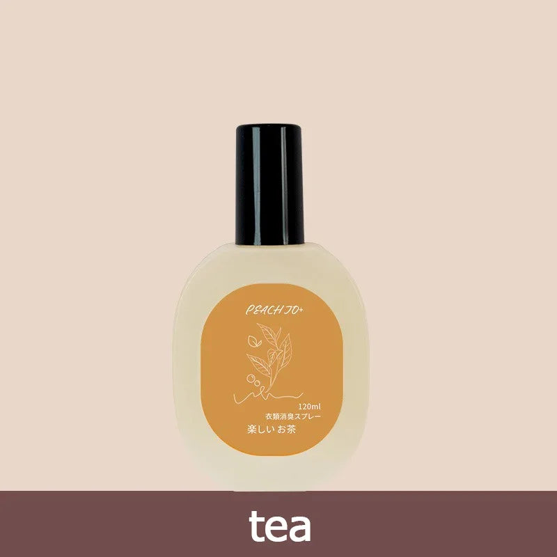 Clothes Perfume Spray Fresh Scent Long Lasting Deodorant for Men and Women Clothing Fruits Peach Odor Air Freshener Fragrance