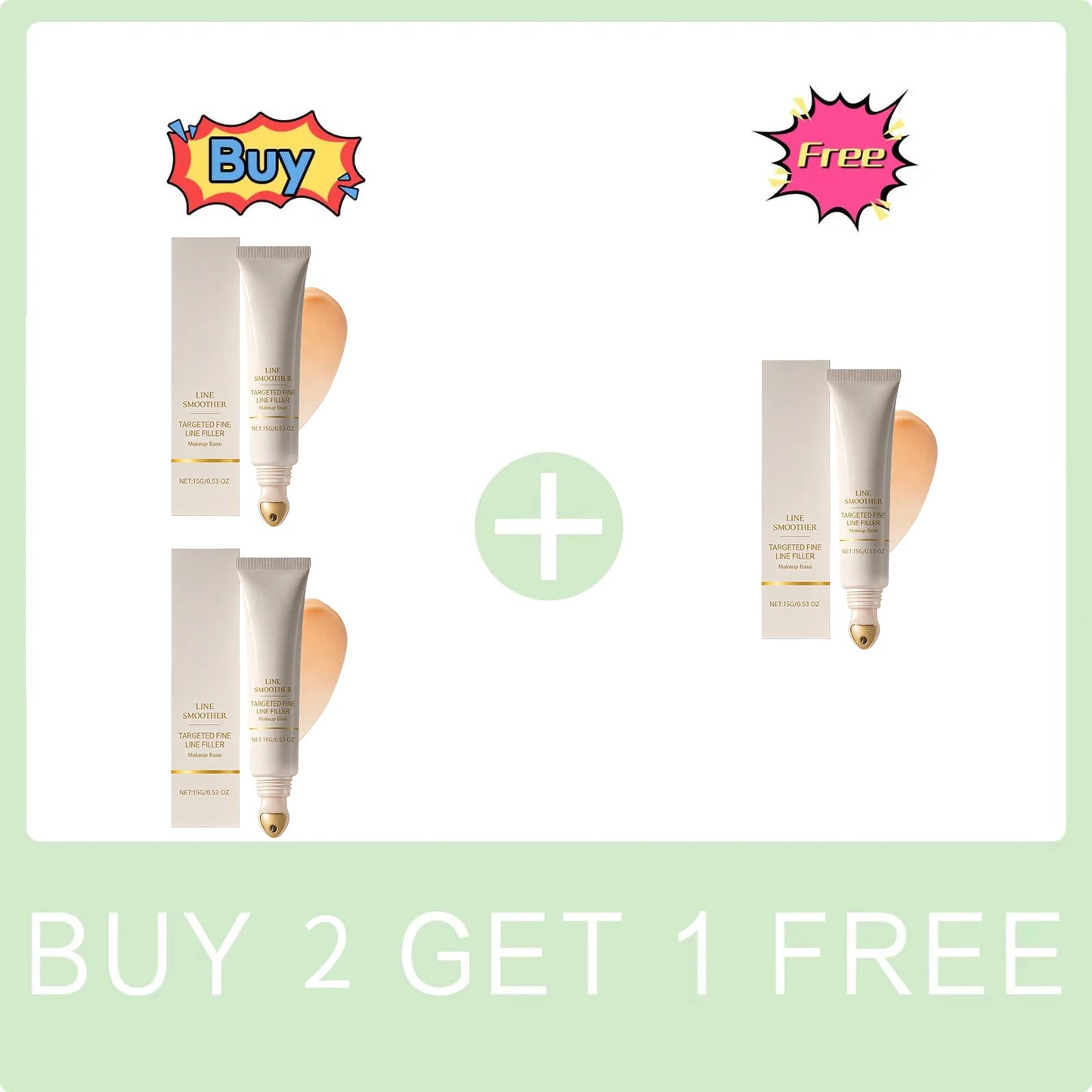 Surnelia Smooth-Finish: Hydrating & Pore-Blurring Makeup Primer