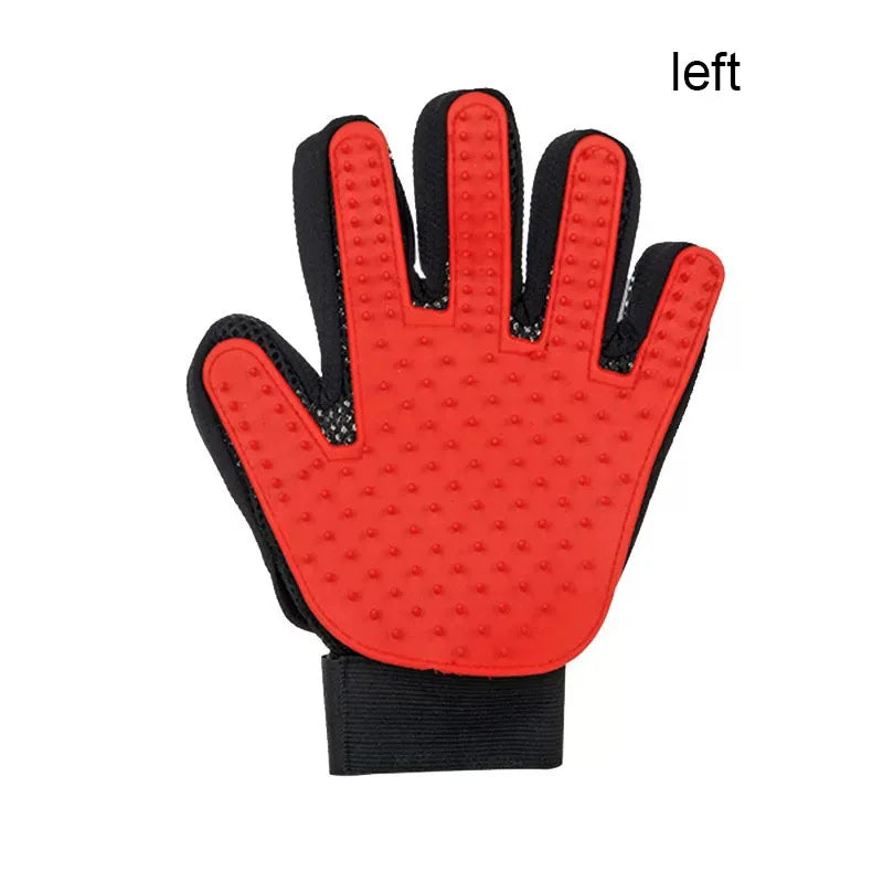 MassageGlove: Gentle Pet Grooming & Deshedding Mitt